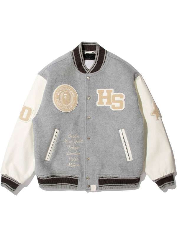 Bape x Highsnobiety Varsity Jacket