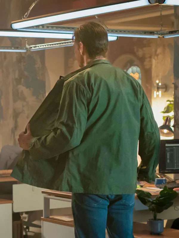William Fitzgerald Watson Green Cotton Jacket