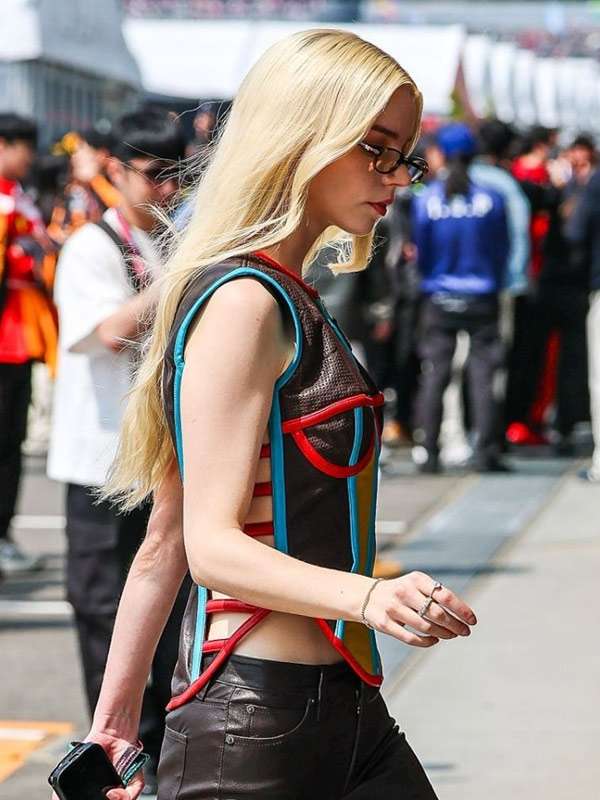 F1 Japanese Grand Prix 2026 Anya Taylor-Joy Vest