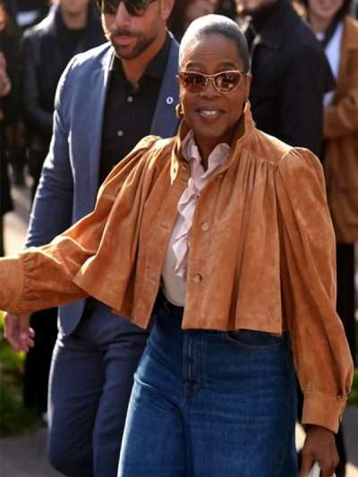 Paris Fashion Week 2026 Oprah Winfrey Cropped Jacket