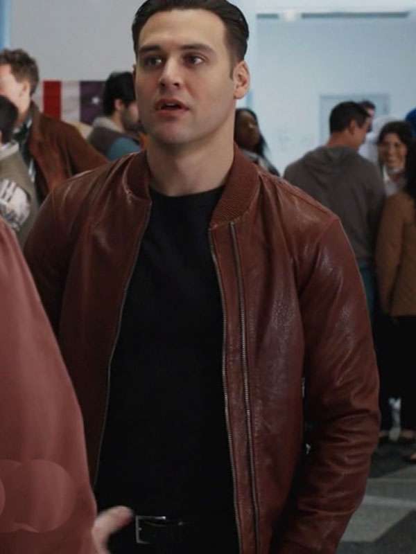 Eddie Diaz 9-1-1 S09 Bomber Leather Jacket