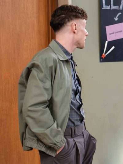 Jacob Hill Abbott Elementary S05 Green Cotton Jacket