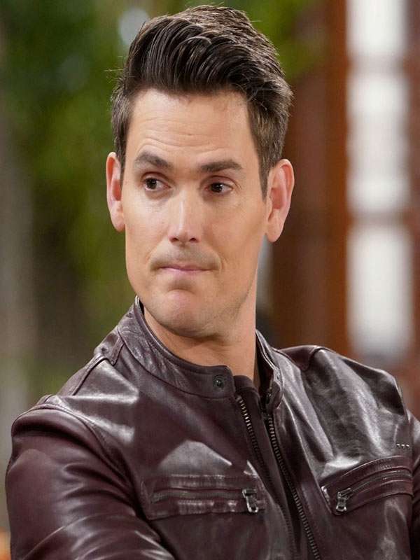 The Young And The Restless Mark Grossman Leather Jacket