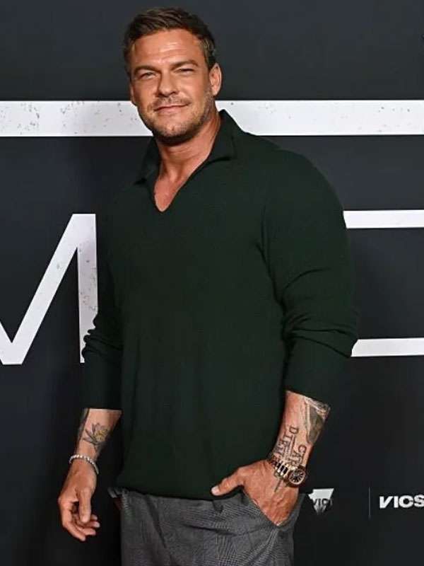 Alan Ritchson War Machine 2026 Green Sweatshirt