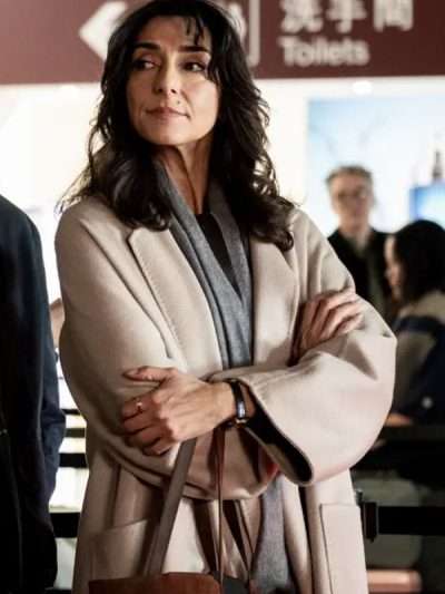CIA 2026 Nikki Reynard Beige Wool Coat