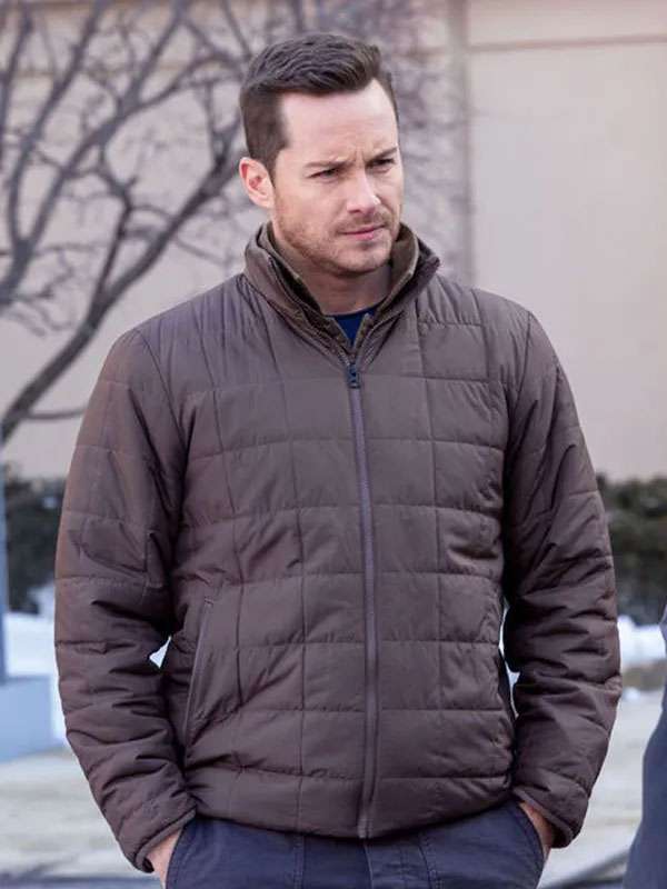 Jesse Lee Soffer Chicago Med S11 Brown Puffer Jacket
