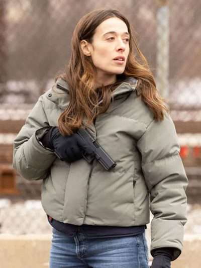 Marina Squerciati Chicago Med S11 Puffer Jacket