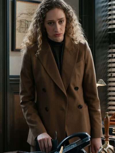 Micaela Diamond Elsbeth S03 Brown Blazer