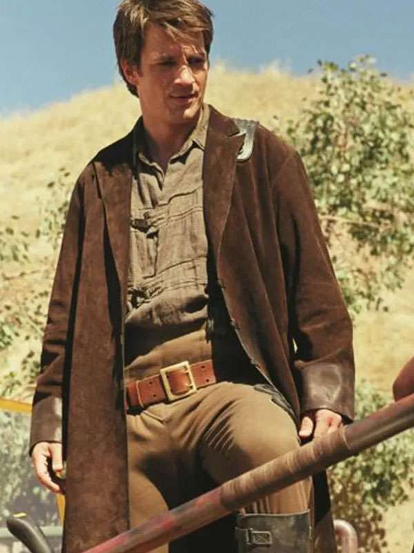 Firefly Malcolm Reynolds Brown Leather Coat