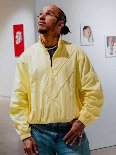 Lewis Hamilton TeamLH China Art Show Yellow Jacket