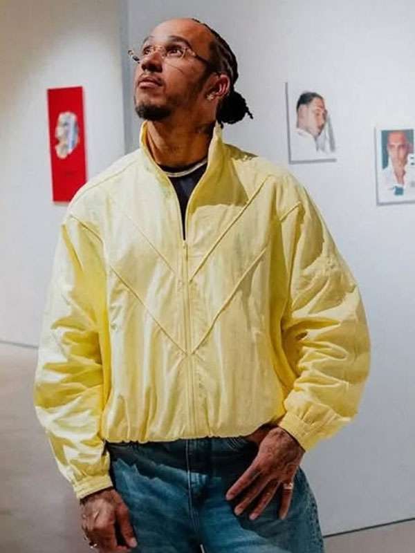 Lewis Hamilton TeamLH China Art Show Yellow Jacket