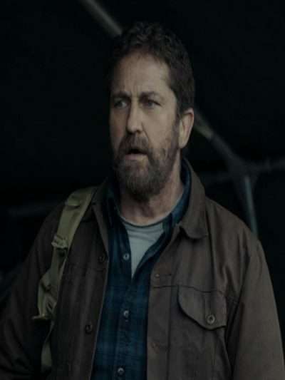 Greenland 2 Migration Gerard Butler Brown Cotton Jacket