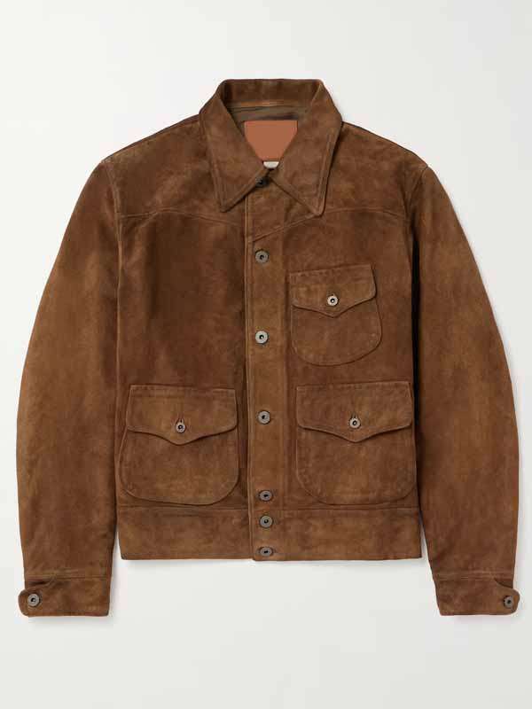 Luke Bryan Good Morning America Suede Leather Jacket