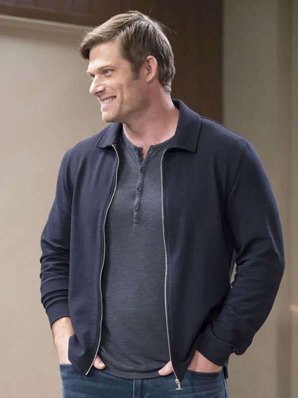 Chris Carmack Greys Anatomy S22 Blue Jacket