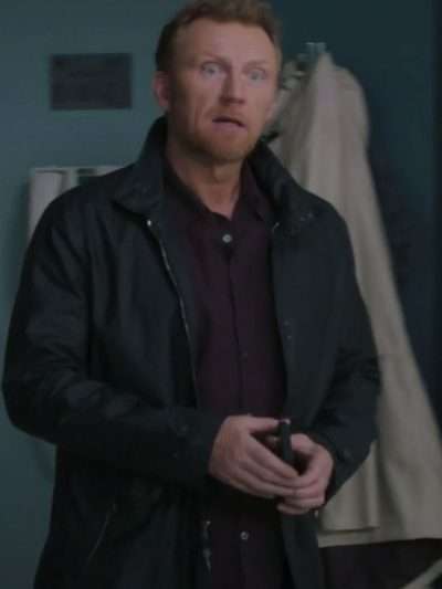 Kevin McKidd Greys Anatomy S22 Leather Jacket