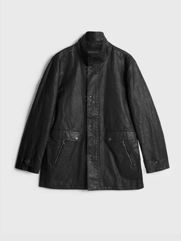 Grey's Anatomy Kevin McKidd Black Leather Jacket