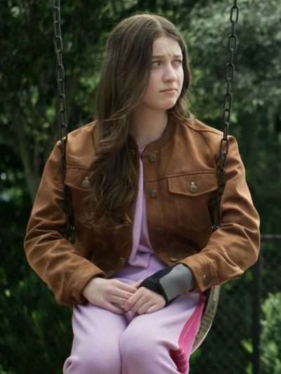 Cassidy Paul Its Not Like That Brown Suede Jacket