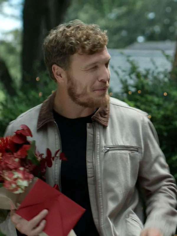 Jordan Cox Its Not Like That Grey Cotton Jacket