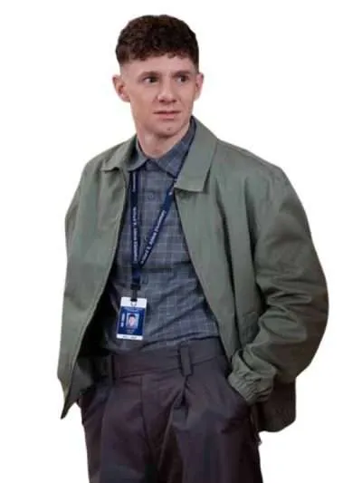 Abbott Elementary 2026 Jacob Hill Green Cotton Jacket