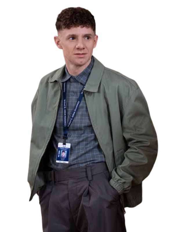 Abbott Elementary 2026 Jacob Hill Green Cotton Jacket