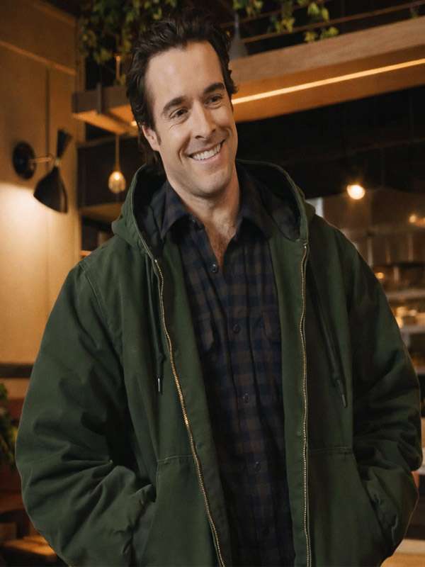 Law and Order SVU S27 Corey Cott Green Hooded Jacket