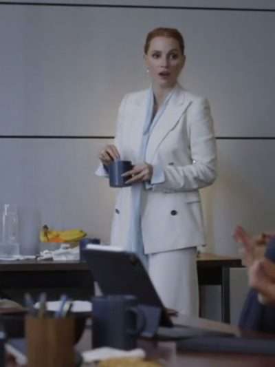 Dreams 2026 Jessica Chastain White Blazer