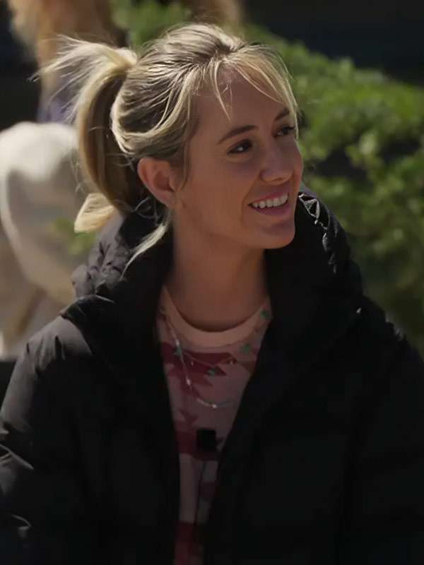 Lainey Wilson Reminders of Him Black Puffer Coat