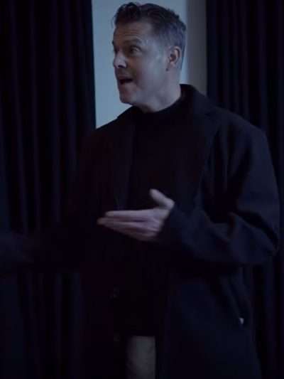 Movie Last Hit Dante Black Wool Coat