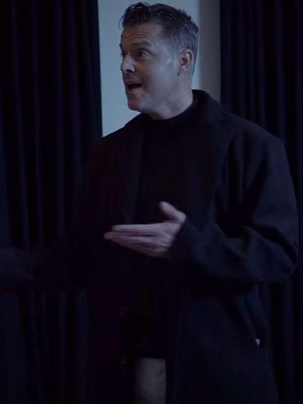 Movie Last Hit Dante Black Wool Coat