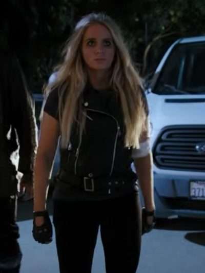 LeeAnne Bauer Last Hit Black Leather Vest