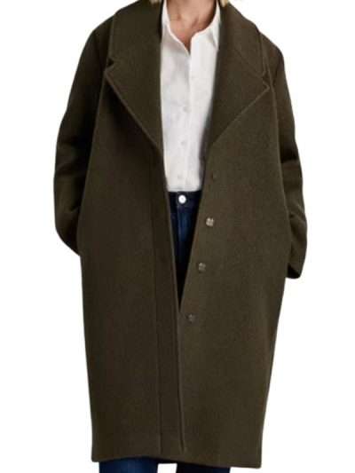 Law and Order SVU S27 Aime Donna Kelly Wool Coat