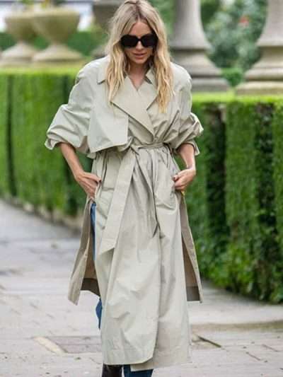 Sienna Miller Mango Coat