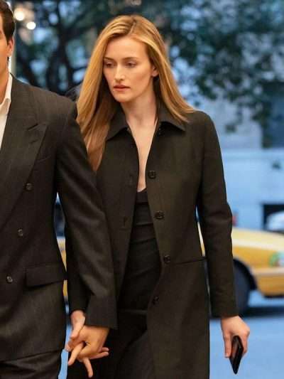 Love Story S01 Sarah Pidgeon Black Trench Coat