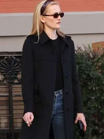 Sarah Pidgeon Love Story Black Coat