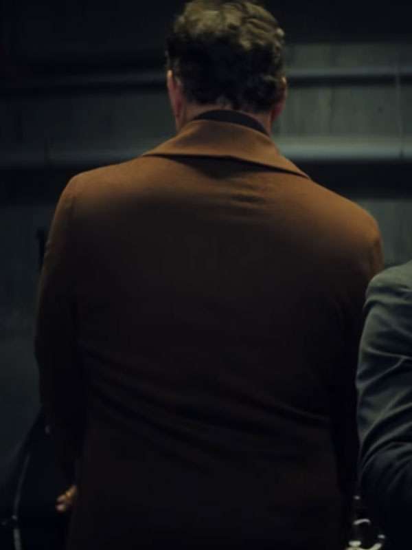 Mike and Nick and Nick and Alice 2026 Vince Vaughn Brown Wool Coat
