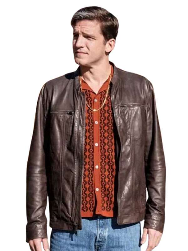 NCIS Origins 2026 Dwayne Pride Brown Leather Jacket