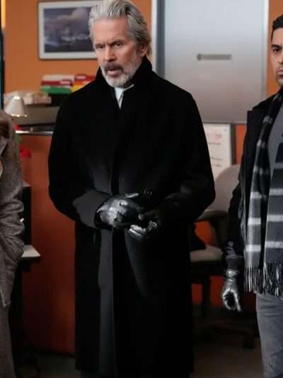Alden Parker NCIS S23 Black Trench Coat