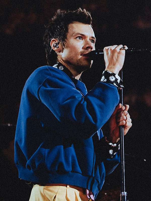 2026 Harry Styles Blue Sweatshirt