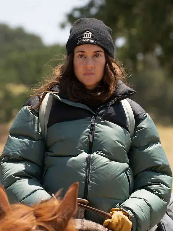 Shailene Woodley Paradise S02 Puffer Jacket