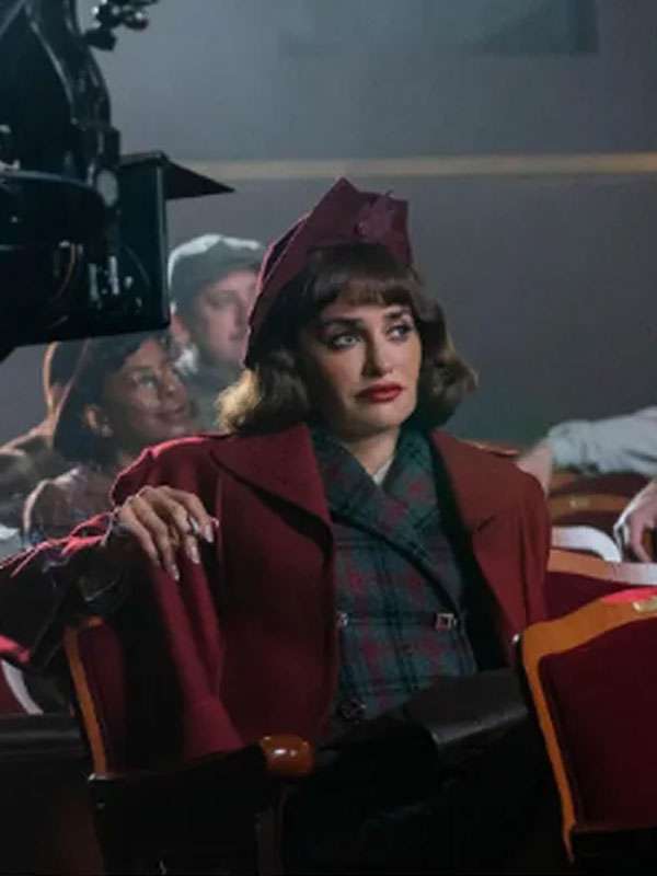 Penélope Cruz The Bride! Red Coat