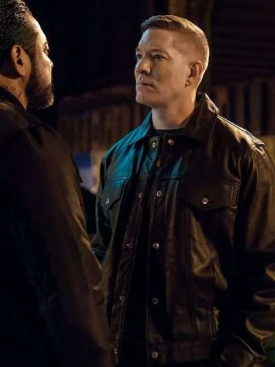 Power Book IV Force S03 Joseph Sikora Trucker Leather Jacket