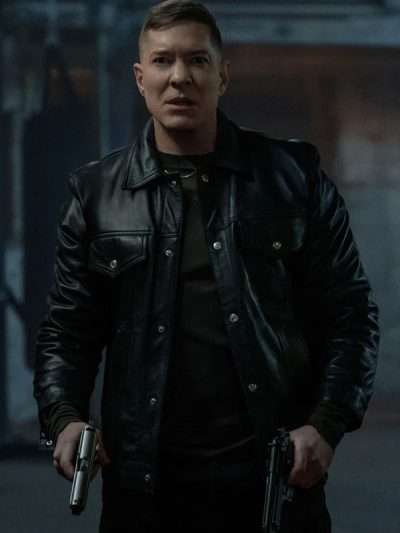 Joseph Sikora Power Book IV Force S03 Trucker Leather Jacket