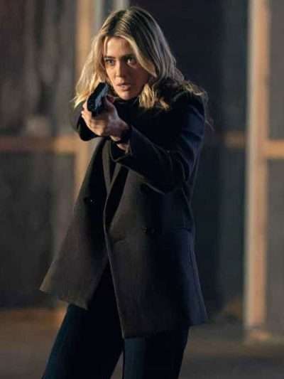 Rebecca Henderson The Hunting Party S02 Wool Coat