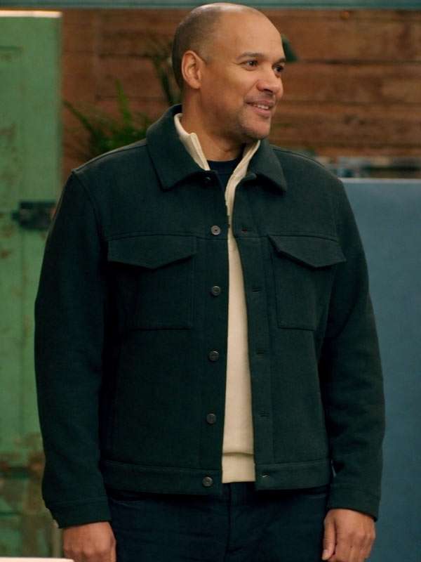 The Great Pottery Throwdown Rich Miller Black Wool Jacket
