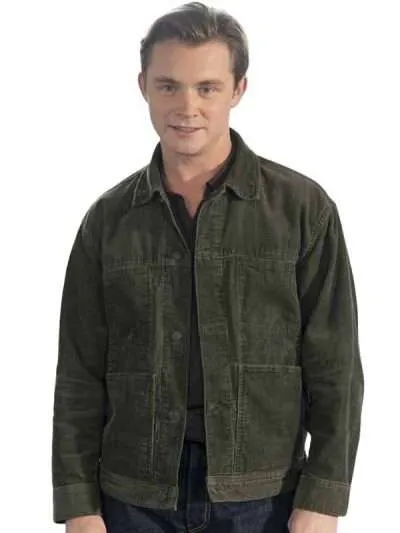 Patrick Keleher The Rookie 2026 Seth Ridley Green Corduroy Jacket
