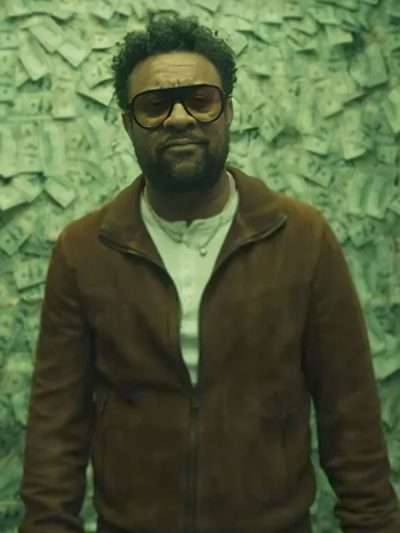 Shaggy Boom Body Song Brown Leather Jacket