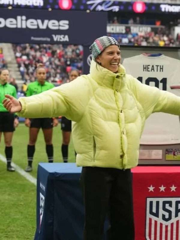SheBelieves Cup 2026 Tobin Heath Puffer Jacket