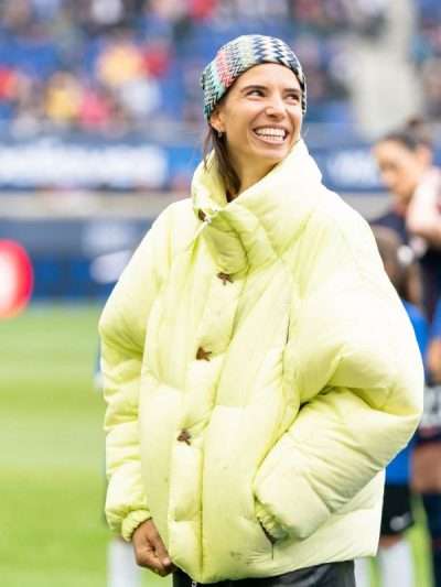 SheBelieves Cup 2026 Tobin Heath Yellow Puffer Jacket