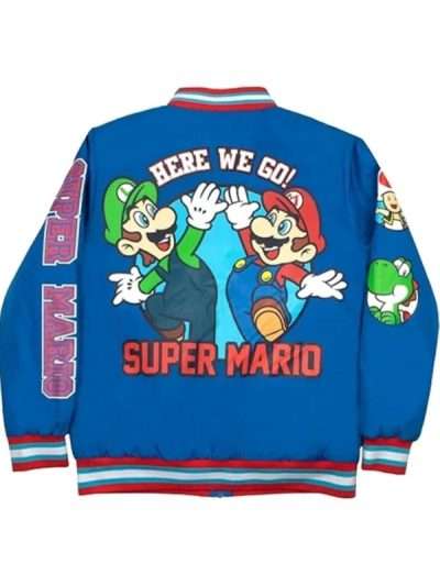 Nintendo x Super Mario Limited Edition Bomber Jacket For Men and Women