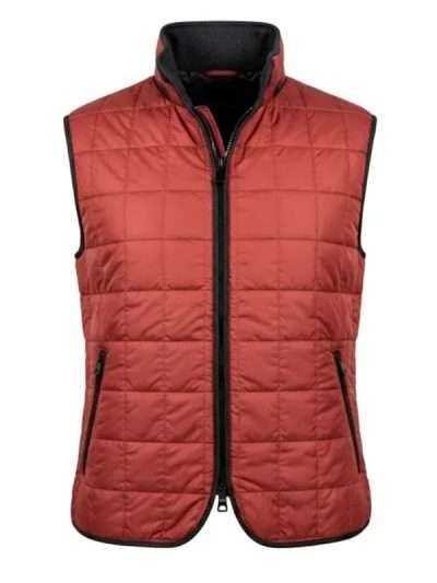 TV Series Shrinking Derek Red Quilted Vest